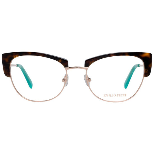 Emilio Pucci Gold Metal Glasses (Frames)