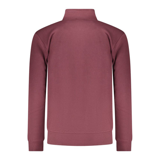 Coveri Moving Rosso Cotton Men's Sweatshirt