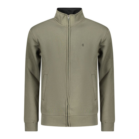 Coveri Moving Verde Cotton Men Sweatshirt