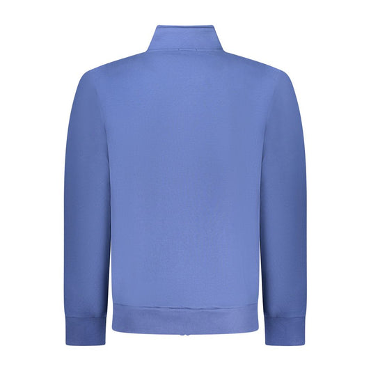 Coveri Moving Blu Cotton Men Sweatshirt