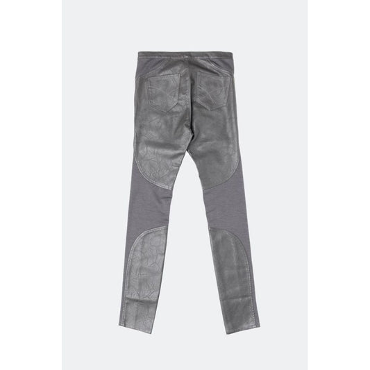 Gas Gray Leather Pants