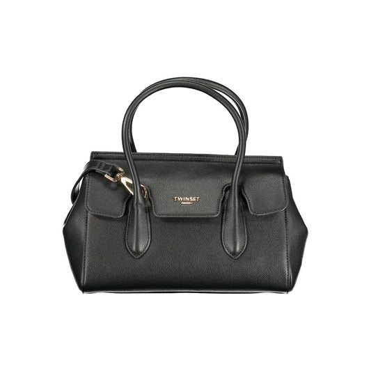 Twinset Nero Poliuretano Womens Handbag