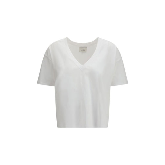 Loulou De Saison White Cotton Long Sleeve T-Shirt