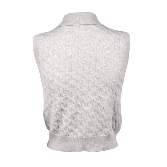 Brunello Cucinelli Gray Cashmere Sweater