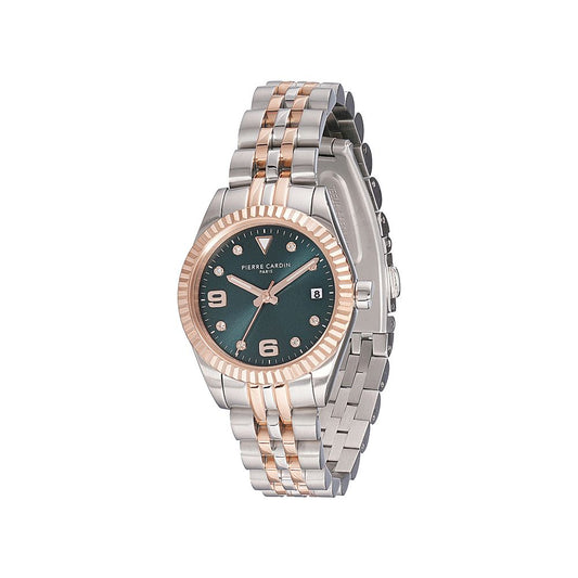 Pierre Cardin Gray Stainless Steel Bracelet Watch