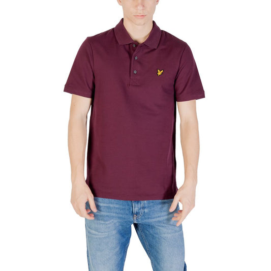 Lyle & Scott Bordeaux Cotton Polo Shirt