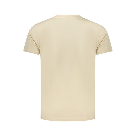Rifle Beige Cotton Men's T-Shirt