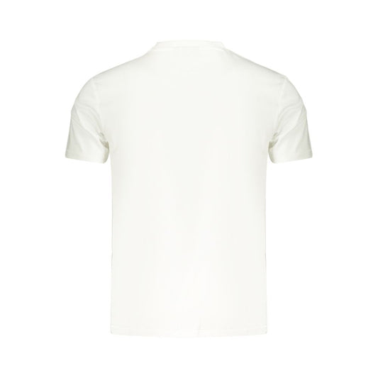 Napapijri White Cotton Mens T-Shirt