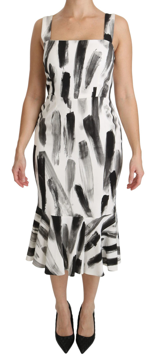 Abito midi monocromatico a tubino Dolce &amp; Gabbana