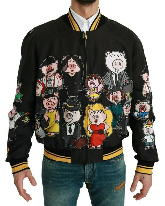 Giacca stile bomber multicolore Dolce &amp; Gabbana