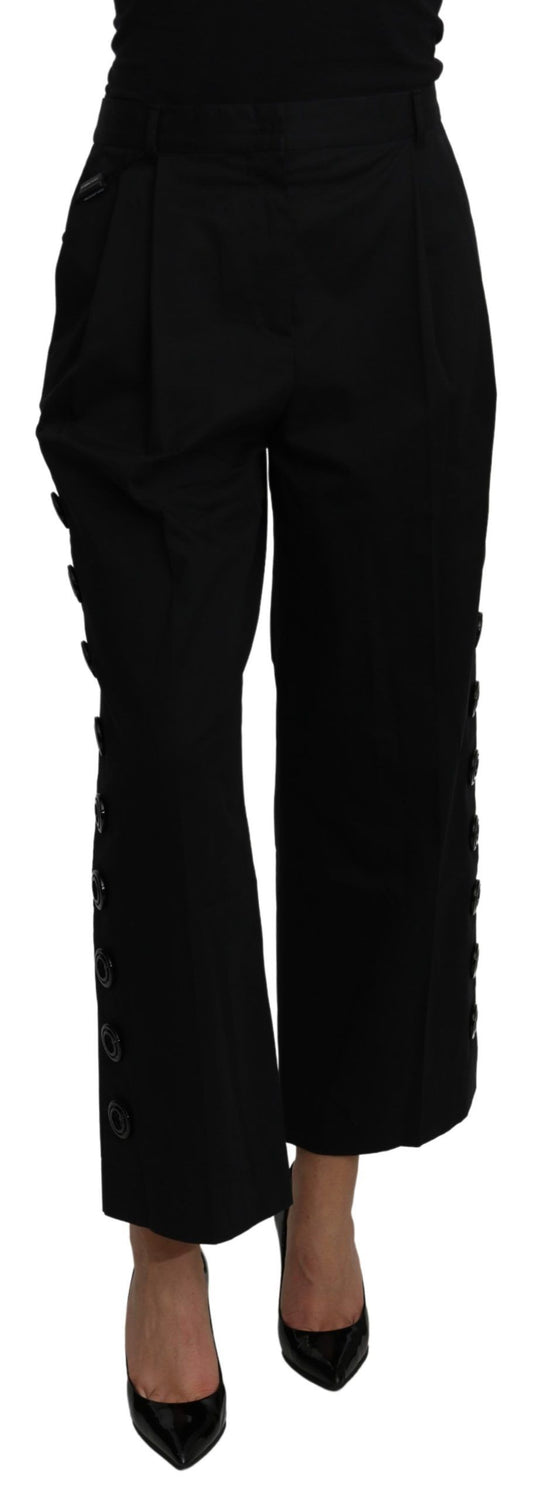 Pantalones elegantes de cintura alta de Dolce &amp; Gabbana