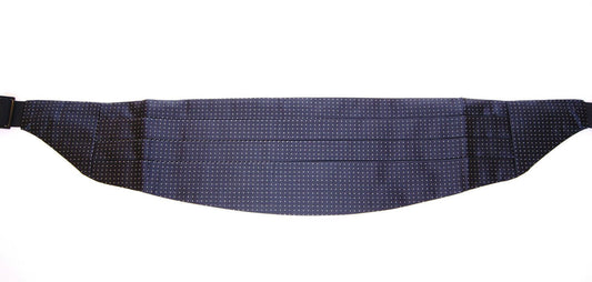 Dolce &amp; Gabbana Elegante fascia da smoking a pois in seta