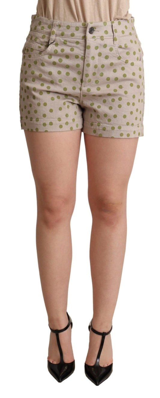 Shorts in cotone elasticizzato a pois Chic di Dolce &amp; Gabbana
