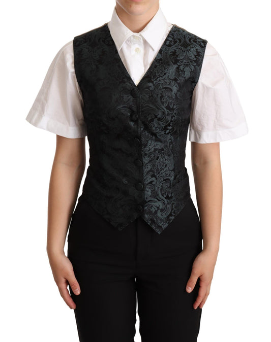 Gilet Dolce &amp; Gabbana Enchanting Jacquard Floral