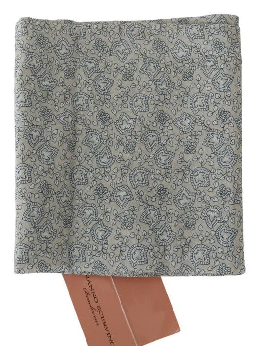 Ermanno Scervino Elegante cintura in vita in misto seta-cotone