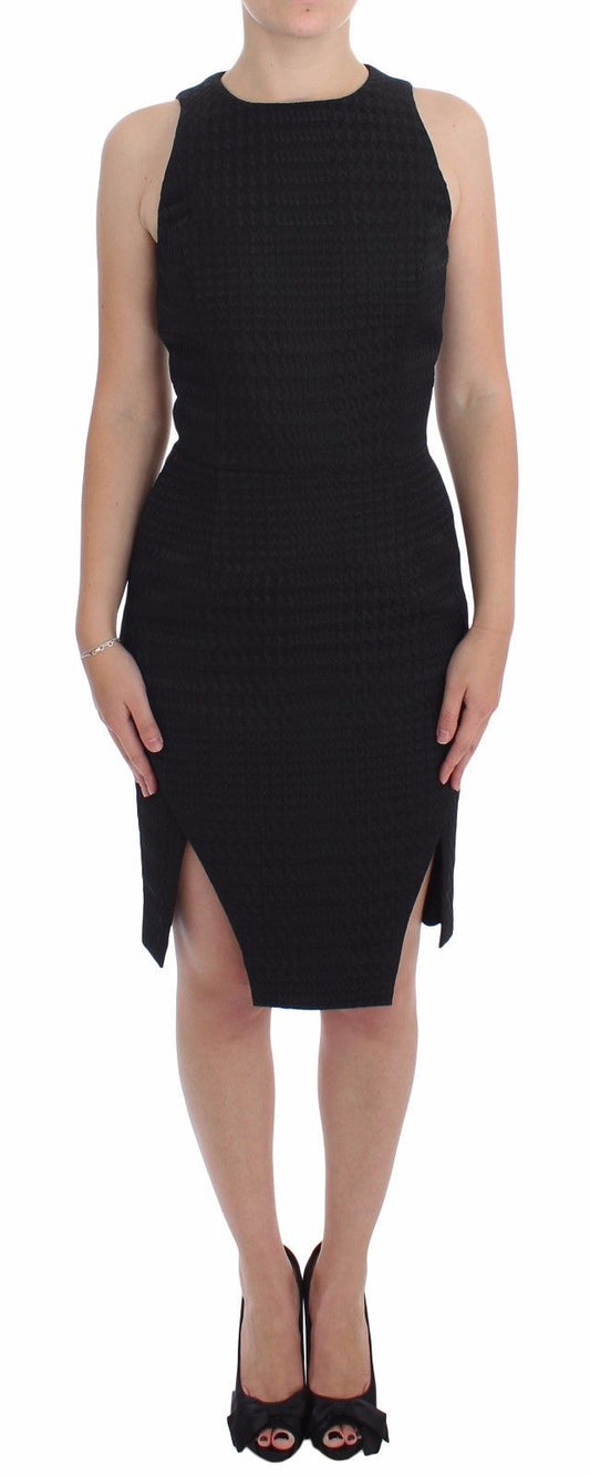 DAIZY SHELY Elegante abito nero a tubino per occasioni formali