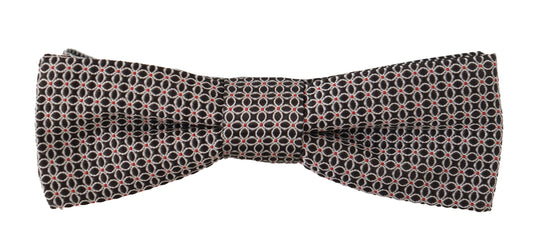 Papillon elegante in seta nera Dolce &amp; Gabbana