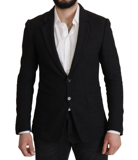 Blazer monopetto elegante in lana Dolce &amp; Gabbana
