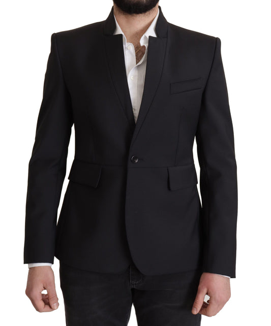 Blazer monopetto elegante in lana Dolce &amp; Gabbana