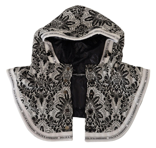 Cappello avvolgente in cotone con stampa floreale Dolce &amp; Gabbana