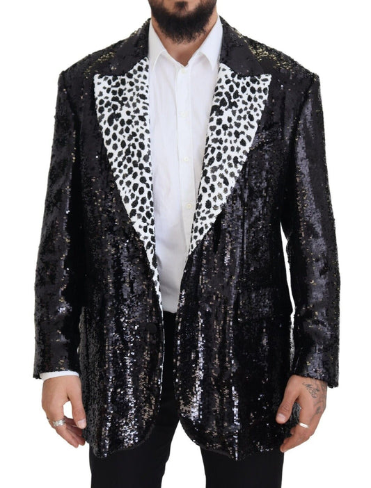 Dolce &amp; Gabbana Elegante Blazer Monopetto Nero