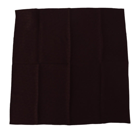 Sciarpa elegante in seta quadrata da uomo Dolce &amp; Gabbana