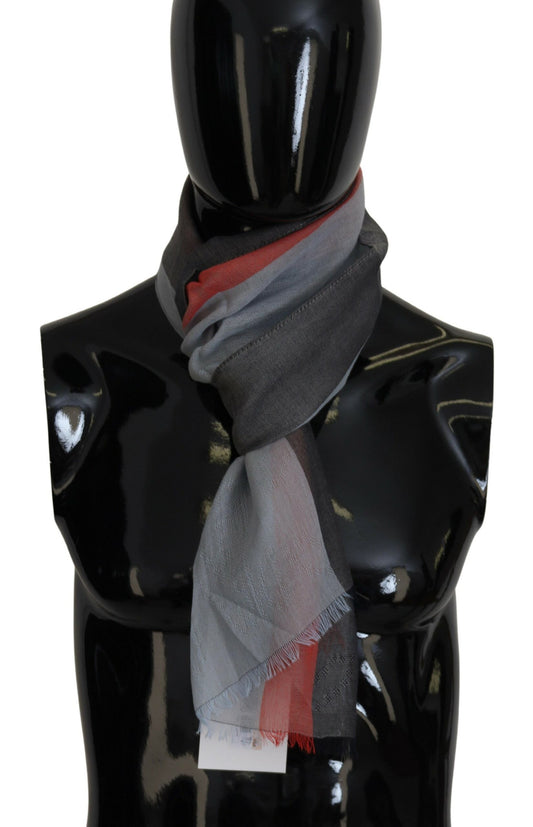 Bufanda de lujo para hombre de algodón multicolor de Costume National