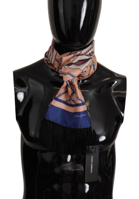 Sciarpa elegante in seta da uomo Dolce &amp; Gabbana