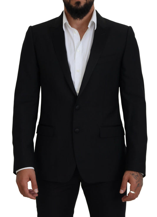 Blazer elegante nero Martini di Dolce &amp; Gabbana
