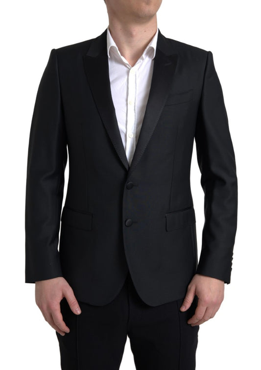 Blazer in misto lana slim fit di Dolce &amp; Gabbana