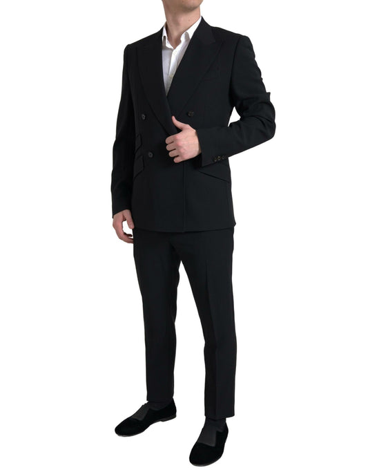 Abito doppiopetto elegante slim fit di Dolce &amp; Gabbana