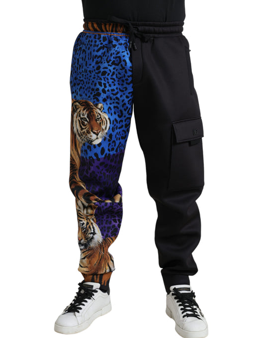 Joggers con stampa tigre Dolce &amp; Gabbana