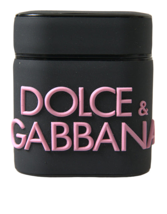 Custodia per Airpods Dolce &amp; Gabbana in elegante pelle bicolore