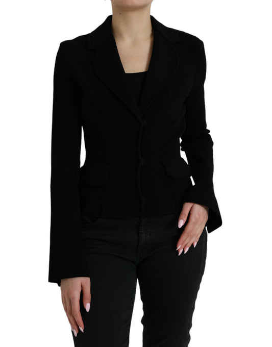 Blazer elegante nero firmato Dolce &amp; Gabbana da donna