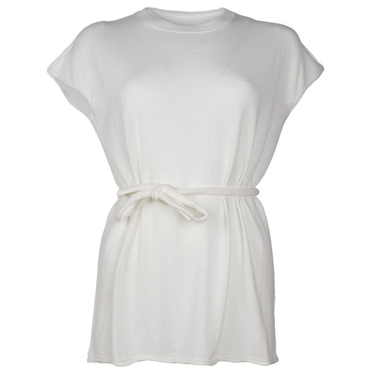 Vestido de algodón blanco Alpha Studio