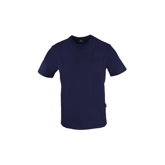 Camiseta de algodón azul Plein Sport para hombre