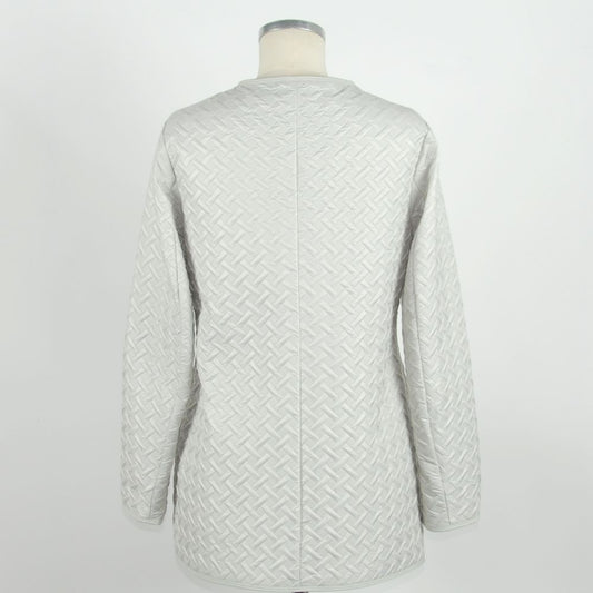 Chaqueta de poliéster blanca para mujer Emilio Romanelli