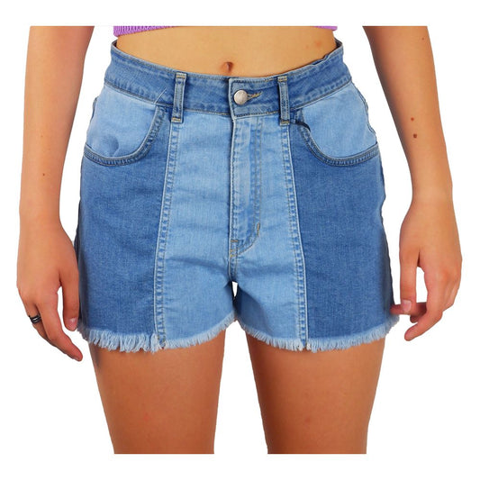 Shorts vaqueros elegantes con dobladillo sin rematar de Comme Des Fuckdown