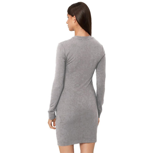 Love Moschino Brown Cotton Women Dress