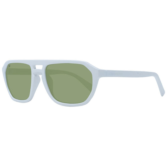 Gafas de sol Serengeti blancas para hombre