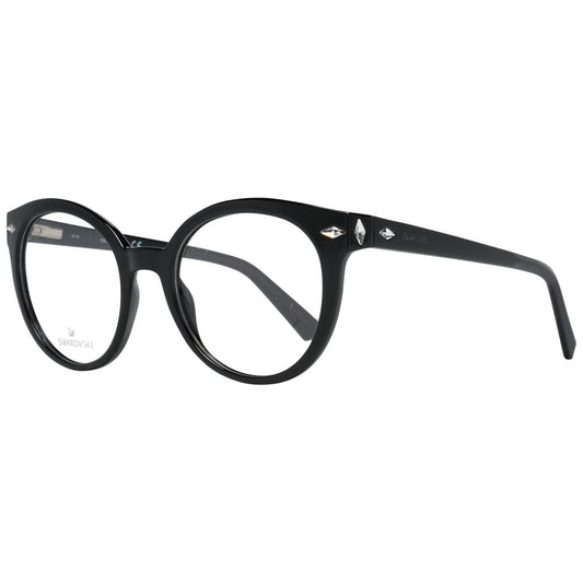 Monturas ópticas Swarovski negras para mujer