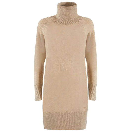 Sì Zee Abito in viscosa beige