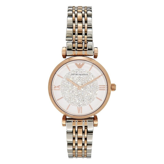 Reloj Armani de acero plateado