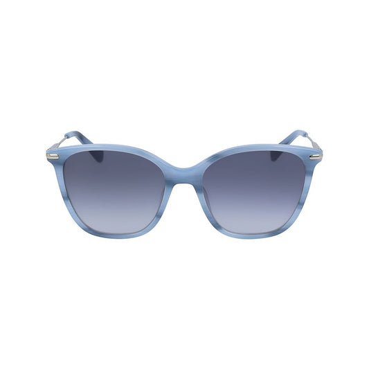 Longchamp Blue Haircalf Sunglasses