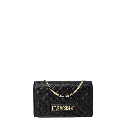 Borsa a mano Love Moschino in polietilene nero