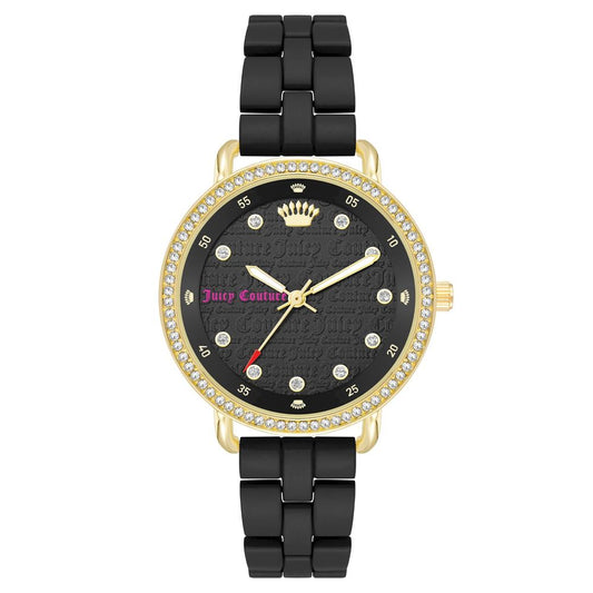 Reloj Juicy Couture de metal negro