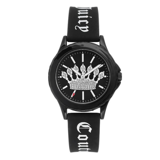 Reloj sintético negro Juicy Couture