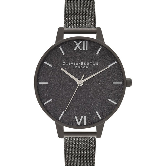 Reloj de acero negro Olivia Burton