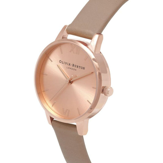Reloj Olivia Burton de piel sintética marrón