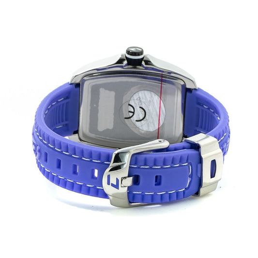 Reloj Chronotech de caucho azul